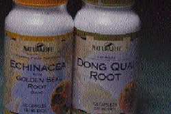 Nature?s Way uses both mouth seals and shrink bands on all of its bottles (above), whether OTC drugs or not. The company?s blist
