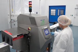 X-RAY INSPECTION. Contract packager Pharma Tech employs this system to inspect OTC and Rx products packed in metalized film pack