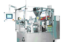 Despite its minimal footprint, the TFS E tube filler can fill and seal up to 220 tubes per minute.