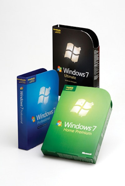 DIGITAL WORKFLOW. The workflow behind these digitally printed cartons is integrated with Microsoft's order entry, manufacturing,