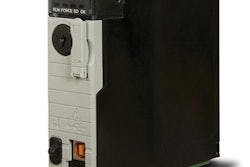 MISSION ACCOMPLISHED. The ControlLogix PAC (above) helped Pneumatic Scale exceed its goal of designing a can seamer (left) capab