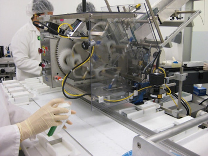 SERIALIZATION PLATFORM. Sharp Packaging uses the same serialization platform as its customer, Cephalon, to create a seamless pac