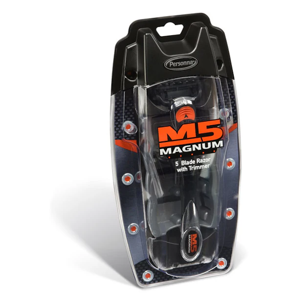 M5 Magnum Razor Personna M5 shaving system earns AmeriStar Award | Packaging World