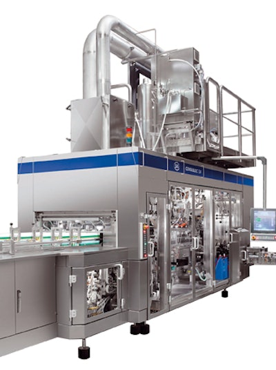 USER FRIENDLY. The HMI is integrated into the filling machine in such a way that user friendliness is maximized.