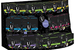 PDQ TRAY. Third-party logistics services are helping Kimberly-Clark push its new U by Kotex Curves brand through its distributio