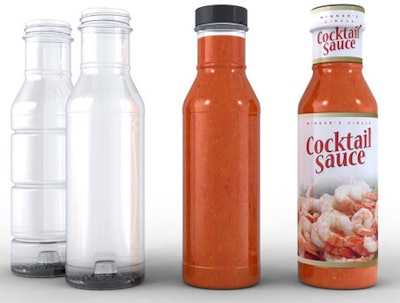 12 oz. Ring Neck Sauce Bottle | 12 Pack