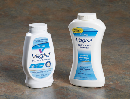 OLD & NEW. The new container heightens shelf presence with its taller, tapered-waist profile.