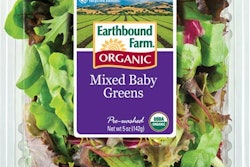 Earthbound Farm announced in July 2009 that all of its plastic clamshell packages are now made from 100 percent post-consumer re