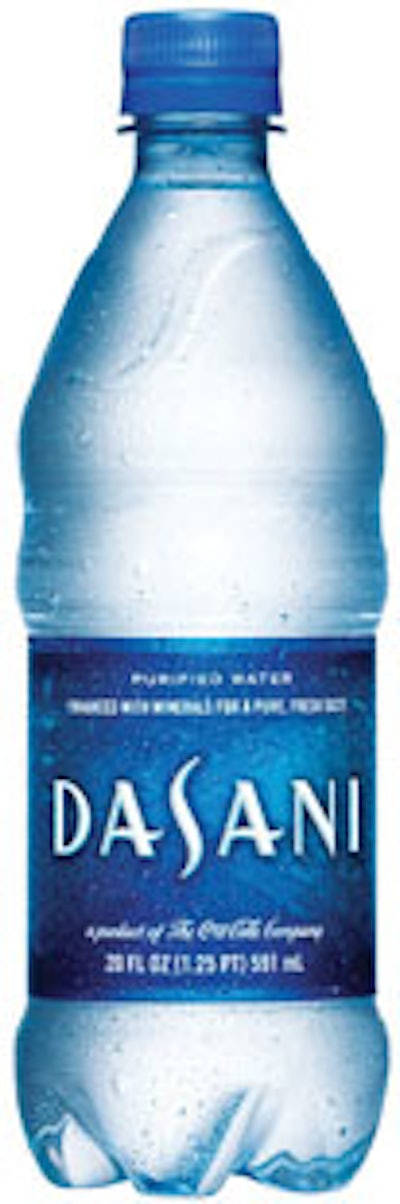 Pw 5212 Dasani Bottle