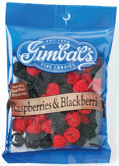 VERSATILE VARIETY. Gimbal's Fine Candies markets a broad range of products in various package sizes.