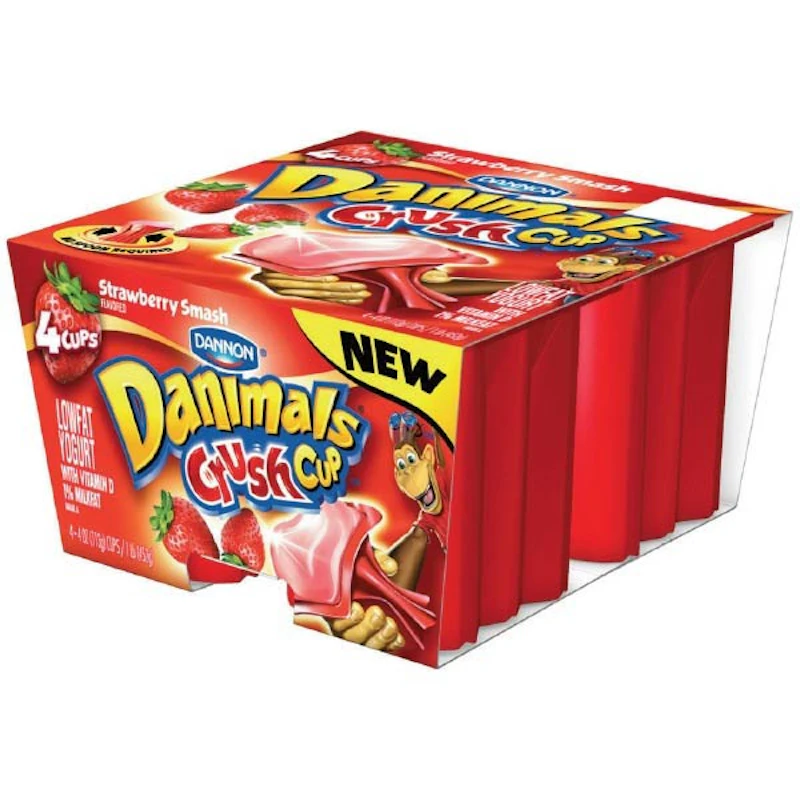 Daminal Easy Yogurt Snacking is Here with Danimals' Crush Cup | Packaging World