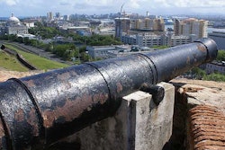 The fortresses of Old San Juan overlook the city. Puerto Rico has become a pharmaceutical manufacturing mecca, with its own Int