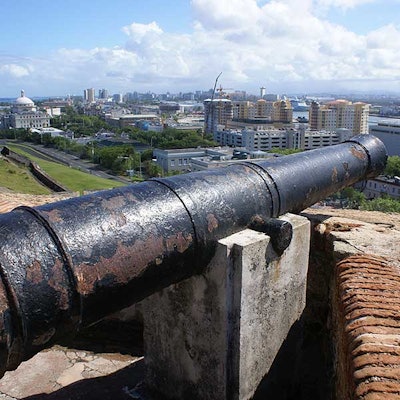 The fortresses of Old San Juan overlook the city. Puerto Rico has become a pharmaceutical manufacturing mecca, with its own Int
