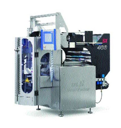 vital versatility. The vertical flow-packer offers versatility to produce a broad range of bag widths and lengths.
