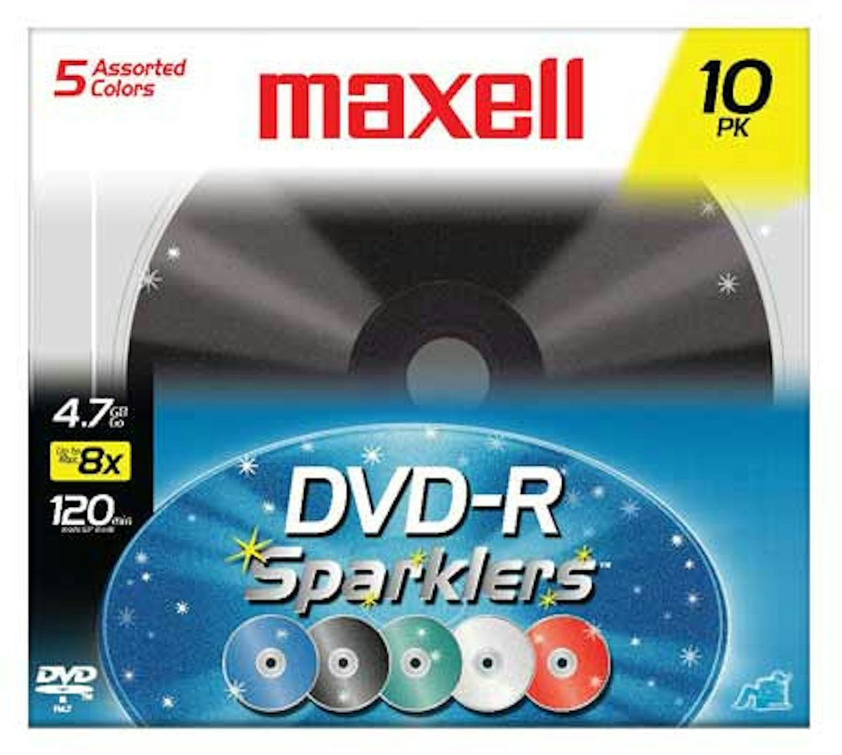 Maxell adds dimension to CD-R, DVD disks at Wal-Mart