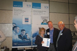 Packaging Automation Forum organizers at ELAU's exhibit. As a global supplier specializing in packaging automation, ELAU was th
