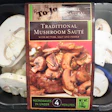 Molded fiber tray with PET lamination is impervious to moisture.