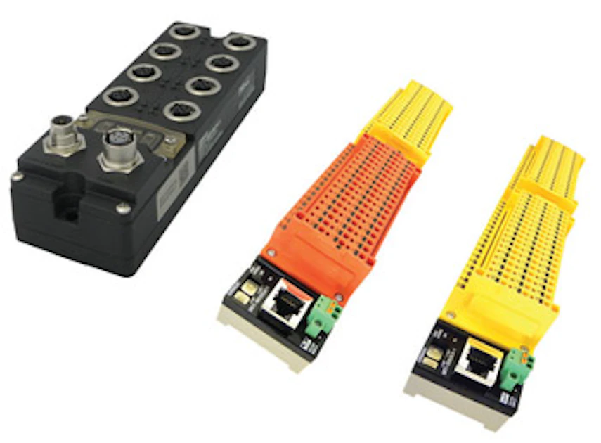 Omron Automation and Safety: EtherNet/IP Remote I/O Blocks with Both ...