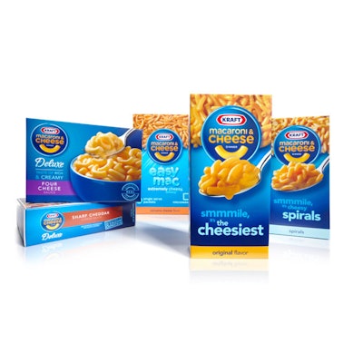 Kraft’s 'Mac & Cheese' is instantly recognized by its color.