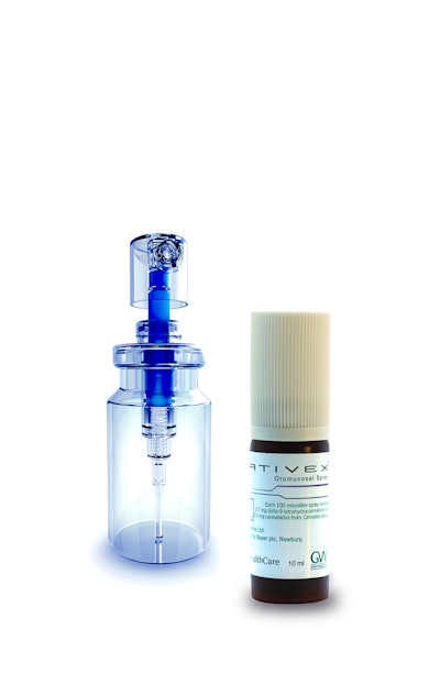 Sativex spray pump