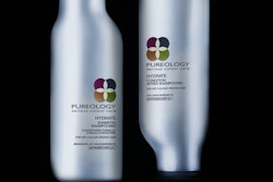 Pearlescent toned HDPE bottles represent a complete redesign.L'Oreal