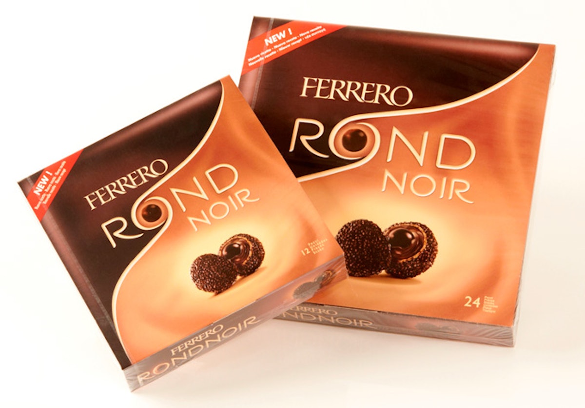 Ferrero Rondnoir Dark Chocolates w/ Almonds