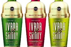 Glass shaker bottle serves up low-calorie cocktails.