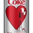 Diet Coke heart can