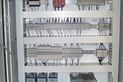 Drives are integrated directly with the motors outside of the control cabinet.