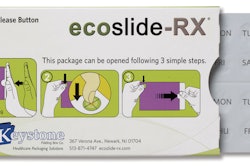 An eco-friendly child-resistant, senior-friendly compliance package.
