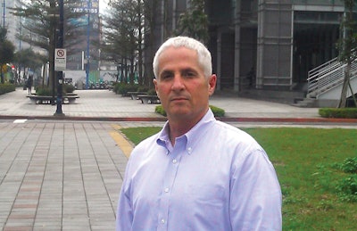 Hastings, pictured in Taipei, Taiwan.