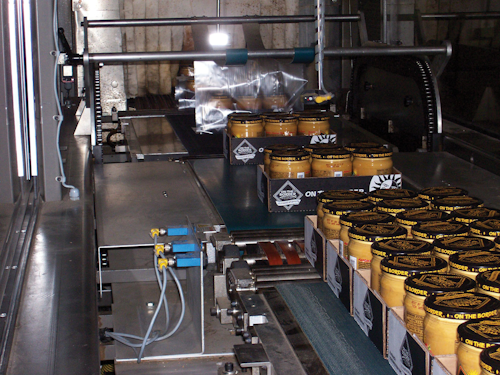 The film moves more smoothly through the wrapping machine.