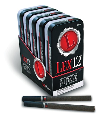 The new LEX12 brand of premium cigars.