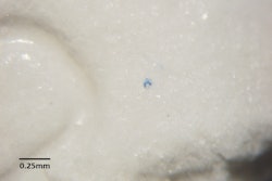 McCrone blue substance