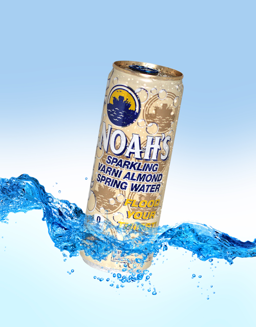Sleek can for Noah's newest offering.