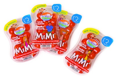 SUNSET Kidz MiMi candy tomatoes from Mastronardi Produce