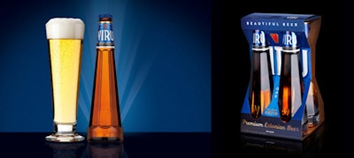 Viru: striking structure, minimal labeling, in and out of the four-pack.