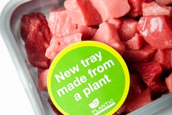 These trays are made from 80% certified renewable material.