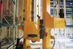 Catalent aisle changing crane
