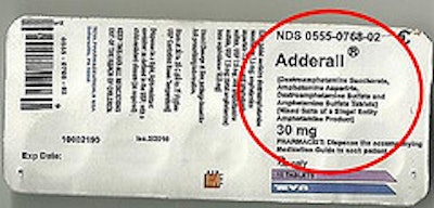 FDA Teva Adderall