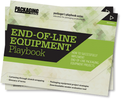 This article is excerpted from the 2012 END-OF-LINE EQUIPMENT PLAYBOOK