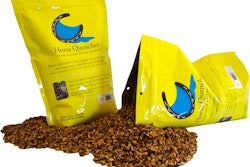 The pouch offers sustainable packaging advantages.