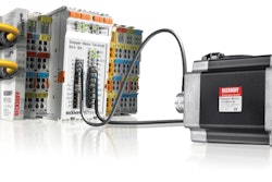 Stepper motor terminals (above) do a good job of controlling the four stepper motors used on the Model Ceflex-21.