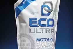 The ECO ULTRA motor oil flexible pouch is space-saving, lightweight, and consumer-alluring as an attractive, “eco-innovative” packaging option in the category.