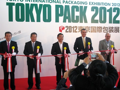 Tokyo Pack 2012 ribbon cutting