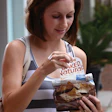 Consumers open the new bag from the top to access chips.