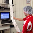 Once produce is packed, variable information on the lot is sent from the ERP system to the printer, where it merges with static label data and is printed for manual application.