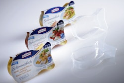 PP tray for chilled fish.