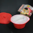 A 7-layer coex thermoformed into what looks like a Le Crouset pot.