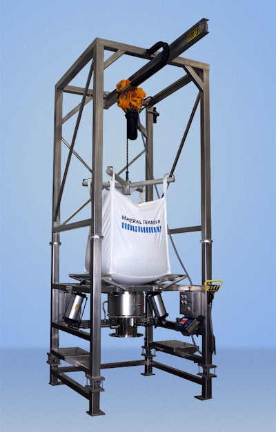 Material Master bulk bag discharging system